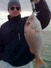 Moreton Bay Charters Snapper on soft plastics